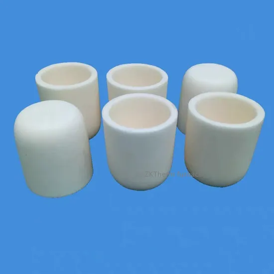 High-Tech Alumina Ceramic Crucible Hot Sale Industrial Ceramic Part